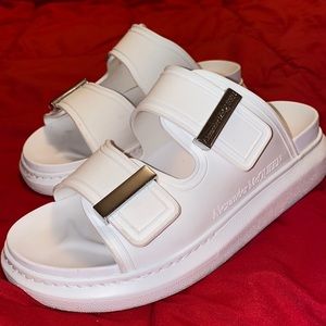 Alexander McQueen slides/ sandals